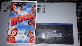 Opening to Holes 2003 VHS [upl. by Refinnaj983]