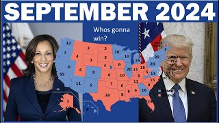 2024 United States presidential election forecast  SEPTEMBER 2024 [upl. by Johansen]