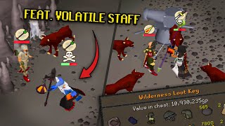 These Players Risk BANK In The Wilderness Slayer Cave [upl. by Trilley]