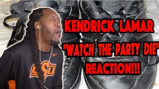 Kendrick Lamar  Watch The Party Die  Black Air Forces Reaction Drake Diss amp Akademiks Diss 2024 [upl. by Casilde626]