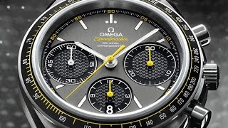 Часы Omega Speedmaster Racing CoAxial Chronograph 40mm [upl. by Ayot]