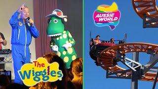 NEW Visiting Aussie World amp Seeing The Wiggles Live 2024 Theme Park Vlog [upl. by Etiuqal]