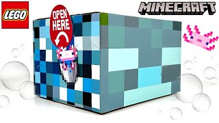 Im Opening😱 LEGO MINECRAFT MYSTERIOUS OCEAN BIOME Cube [upl. by Yevol]