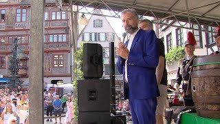 Stadtfest ab jetzt wieder alle zwei Jahre  Tübingen [upl. by Ruberta]