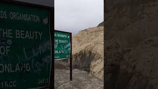 Surreal landscapes of Moonland leh moonland lamayuru Adhikkadanz travel bike explore [upl. by Tedmann]