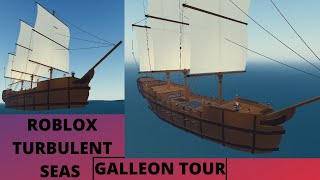 NEW TURBULENT SEAS GALLEON UPDATE  ROBLOX [upl. by Pernell]