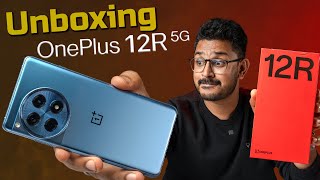 OnePlus 12R unboxing in ಕನ್ನಡ⚡SD 8 Gen 2 120Hz LTPO Display 50MP Camera 5500mAh100W [upl. by Thedric]