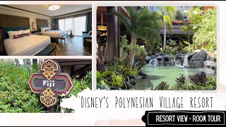 Disney’s Polynesian Village Resort Resort View Room 3328 Fiji Building [upl. by Brody]