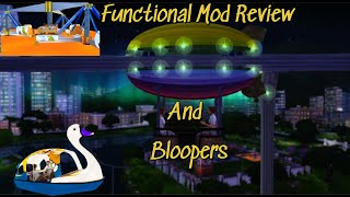 Functional Mod Review and Bloopers  The Sims 4  sims4 thesims4 sims4mods [upl. by Hanford]