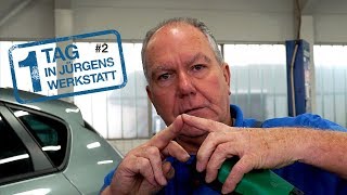 1 Tag in Jürgens Werkstatt  Teil 2  Kein TÜV für den Hyundai und Besuch von Jürgens Ausbilder [upl. by Aled]