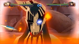 Jigen VS Naruto Sasuke amp Kashin Koji  Naruto Storm 4 Next Generations 4K 60FPS [upl. by Moreta]