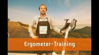 Ergometertraining Wie lange wie oft wie stark [upl. by Bordy347]