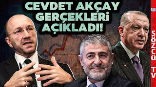 Cevdet Akçay Nebati ve Erdoğanın Hatalarını İtiraf Etti Gündem Olacak Oksimoron Sözü [upl. by Yelkcub]