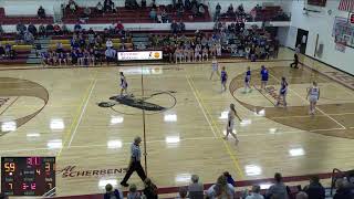 Kenmare High School vs Garrison High School Womens Varsity Basketball [upl. by Eybbob]