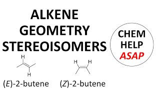 alkene geometry in stereochemistry [upl. by Nnayecats]