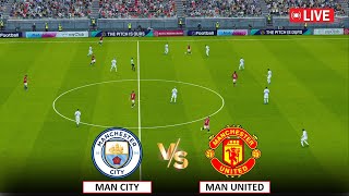 🔴LIVE  MANCHESTER CITY vs MANCHESTER UNITED I FINAL I COMMUNITY SHIELD I eFOOTBALL PES 21 GAMEPLAY [upl. by Samson]