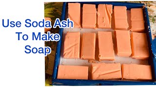 How to make a Laundry Bar Soap with Soda Ash part two [upl. by Naujet37]