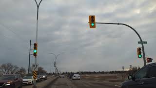 Driving Diary  23 December 2023  Two  Saskatoon SK Canada  Walmart Supercentre to 7th Street [upl. by Odnesor37]