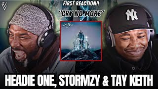 Headie One Stormzy amp Tay Keith  Cry No More  FIRST REACTION [upl. by Tnairb]