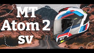 MT Helmets Atom 2 SV Casco modular 22 06 State of the Art [upl. by Lundt]