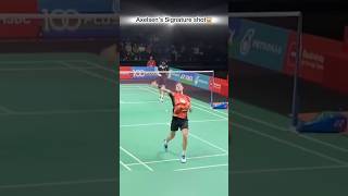 Trick shot from Axelsen😱 [upl. by Burris]