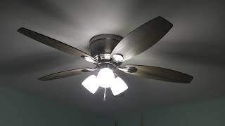 52quot Hampton Bay sidlow indoor ceiling fan [upl. by Yerffe]