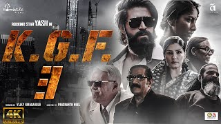 KGF Chapter 3 Hindi Full Movie 4K HD FactsYashSanjay DuttRaveenaSrinidhiPrashanth NeelVijay K [upl. by Uhayile]