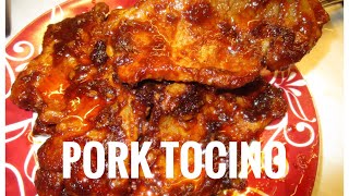 PORK TOCINO  how to make pork TOCINO  pagkaing pinoy [upl. by Magel726]