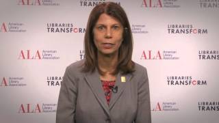 Sari Feldman on ALAs new public awareness campaign Libraries Transform [upl. by Cohdwell]