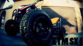 GoPro HD Hero 2 KTM SX 505 ATV quad [upl. by Fineman842]