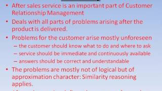 After Sales Service Or Post Sale Service [upl. by Lada]