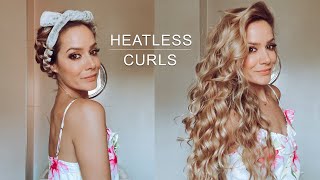 Heatless Curls Tutorial  Shonagh Scott [upl. by Macswan]