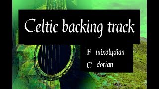 Celtic Backing Track F Mixolydian C Dorian 68 [upl. by Nittirb531]