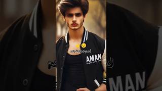 Aman name video like and share [upl. by Ayotna]