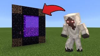 How To Make a Portal to the Entity 303 Final Shadow Dimension in MCPE Minecraft PE [upl. by Onaimad191]