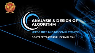 561 Tree Traversal Example 1  CS402 [upl. by Adile]