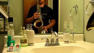 Vintage 1962 King Zephyr Tenor Sax Harry Potter Hedwigs Theme [upl. by Elle]