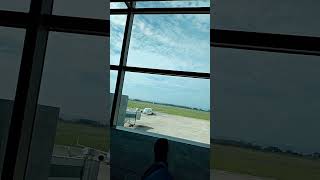 Landing Jogja aviation pesawat bandara airport jogja [upl. by Nidroj]