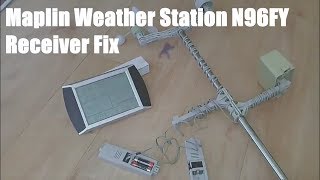 Maplin Weather Station N96FY Receiver Fix [upl. by Otineb83]