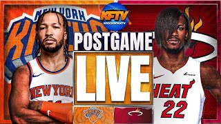 Knicks vs Heat  Post Game Show EP 502 Highlights Analysis Live Callers [upl. by Kalb694]