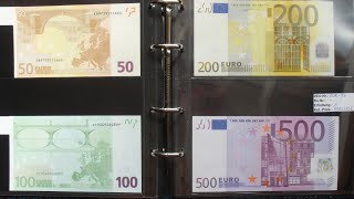 Unsere Banknoten  Eine wertvolle Sammlung der Eurobanknoten [upl. by Suivatco]