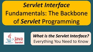 What is Servlet Interface  Servlet Interface Fundamentals The Backbone of Servlet Programming [upl. by Adyol]