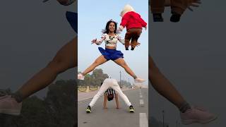 Aisa kaise Ho Sakta Hai😱😱 gymnasters song bollywood gymnasty backflip rhythmic Shorts [upl. by Ailegra]