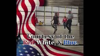 Courtesy of the Red White and Blue Line Dance [upl. by Evvy]