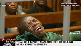 Limpopo man accused of killing seven family members breaks down in court [upl. by Punak]