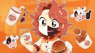 AM I THE BURGER  Happys Humble Burger Farm Full Horror Game [upl. by Nohsed828]