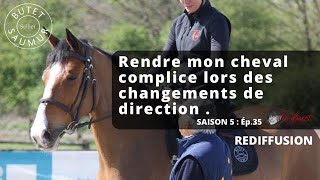 Rendre mon cheval complice lors des changements de direction coachendirecthorselearning [upl. by Yerggoeg]