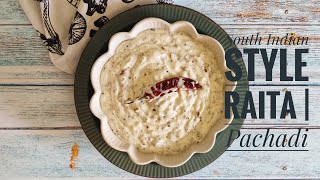 Pachadi Recipe  Kerala Style Pachadi Recipe  South Indian Style Raita [upl. by Nirtiac]