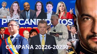 CAMPAÑA PRESIDENCIAL 20262030  LOS PROTAGONISTAS [upl. by Ecnarepmet]