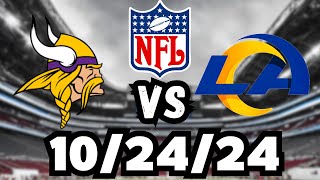 Minnesota Vikings vs LA Rams Picks and Predictions [upl. by Vevine94]